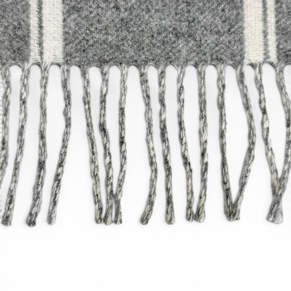 HERMES Gray Scarf - Picture 7 of 9